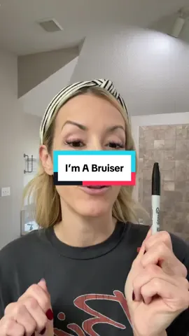 GRWM 🤪. I’m a bruiser 💉! #grwm #undereyecorrector #bruising #xeomin #skintok 