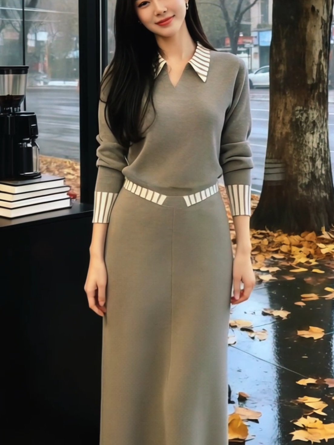 sắm cả set là đỡ phải phối đồ, đau đầu lắm! #vayxinh #vay #setbo #fyp 