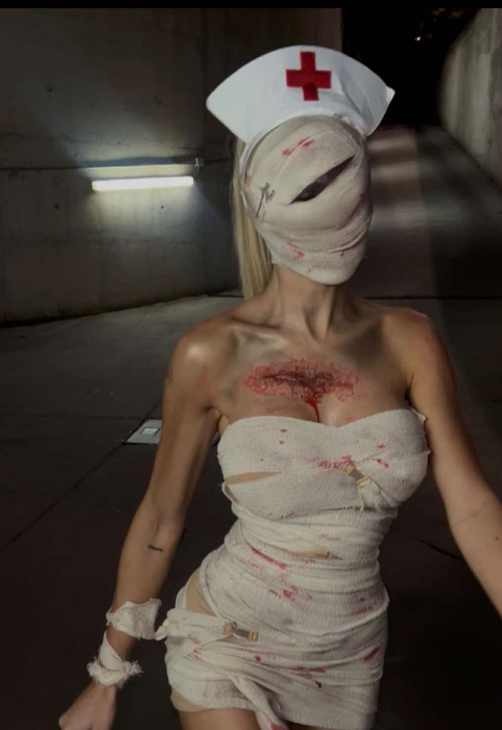 Happy Halloween 🧟‍♀️🦇  #silenthill #halloweenlook #halloween 