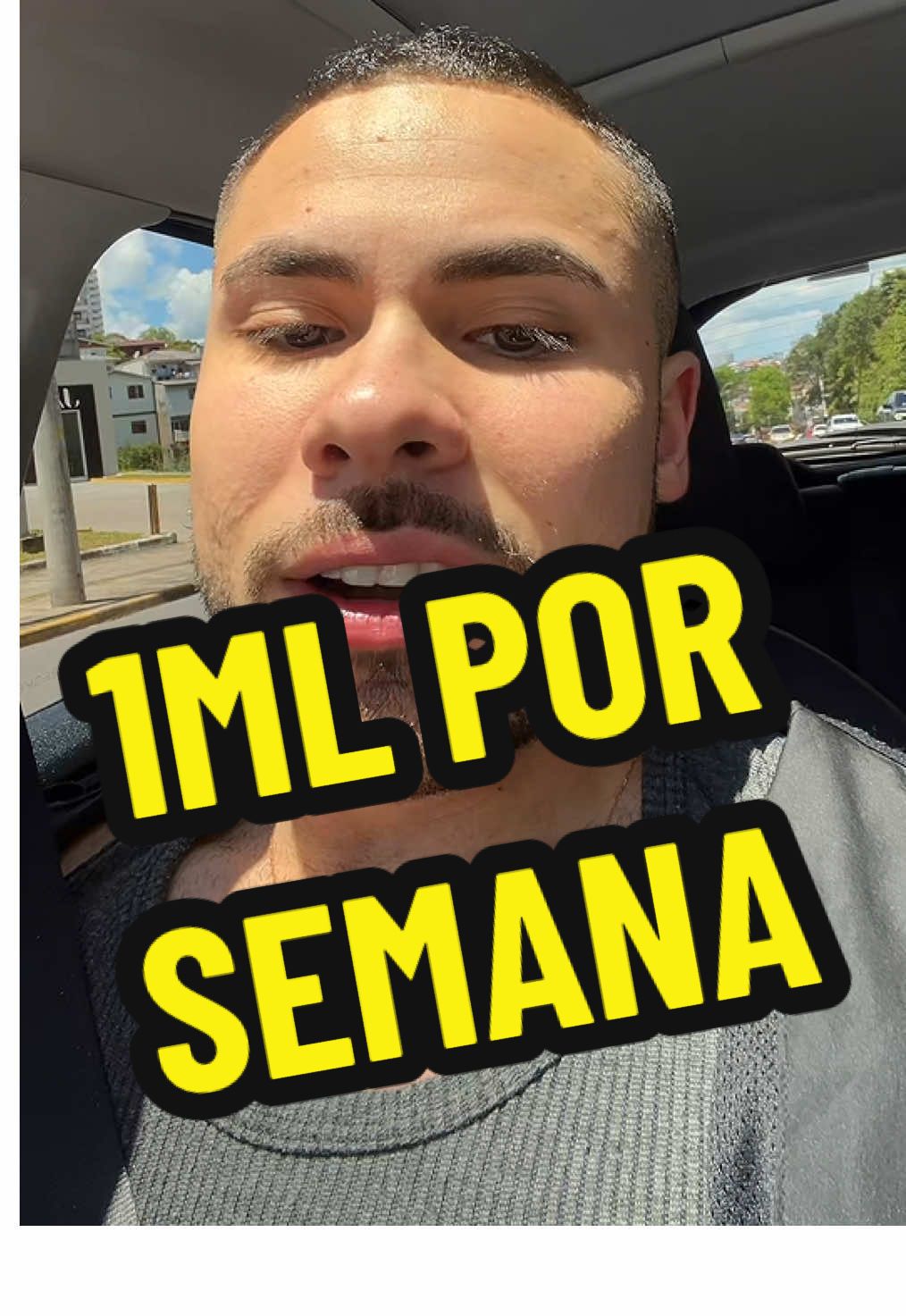 1ml de testo por semana #academia #musculação 