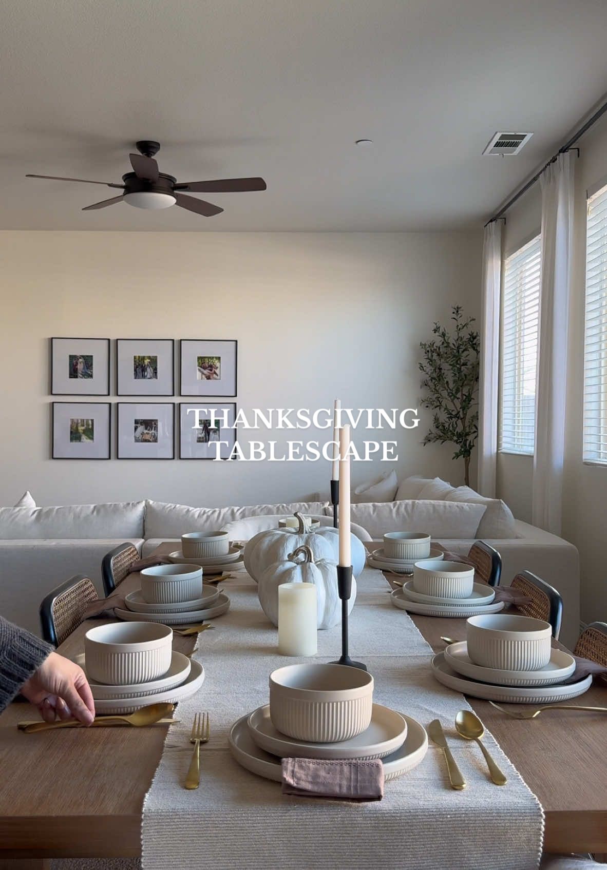 Truly the most beautiful, family-friendly furniture!🤍 @Castlery US biggest BFCM sale is here — enjoy up to $600 off your order!  #castlery #thanksgiving #tablescape 
