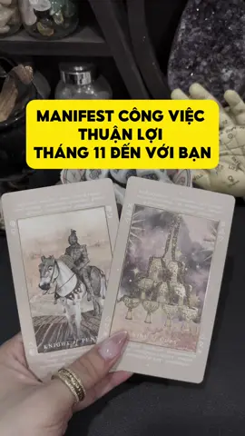 Manifest công việc thuận lợi tháng 11 đến với bạn ##tarotbyduong##tarotviral##manifest##xemtarot##thongdiep