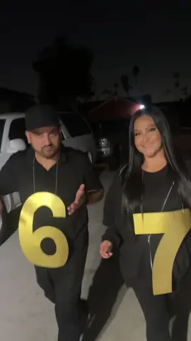When You Become The Hype Of The Night! ✨ We were the coolest 😎 lol 6-7 Ayeee!  #67 #couplecostumes #couplegoals #halloween #fypage 