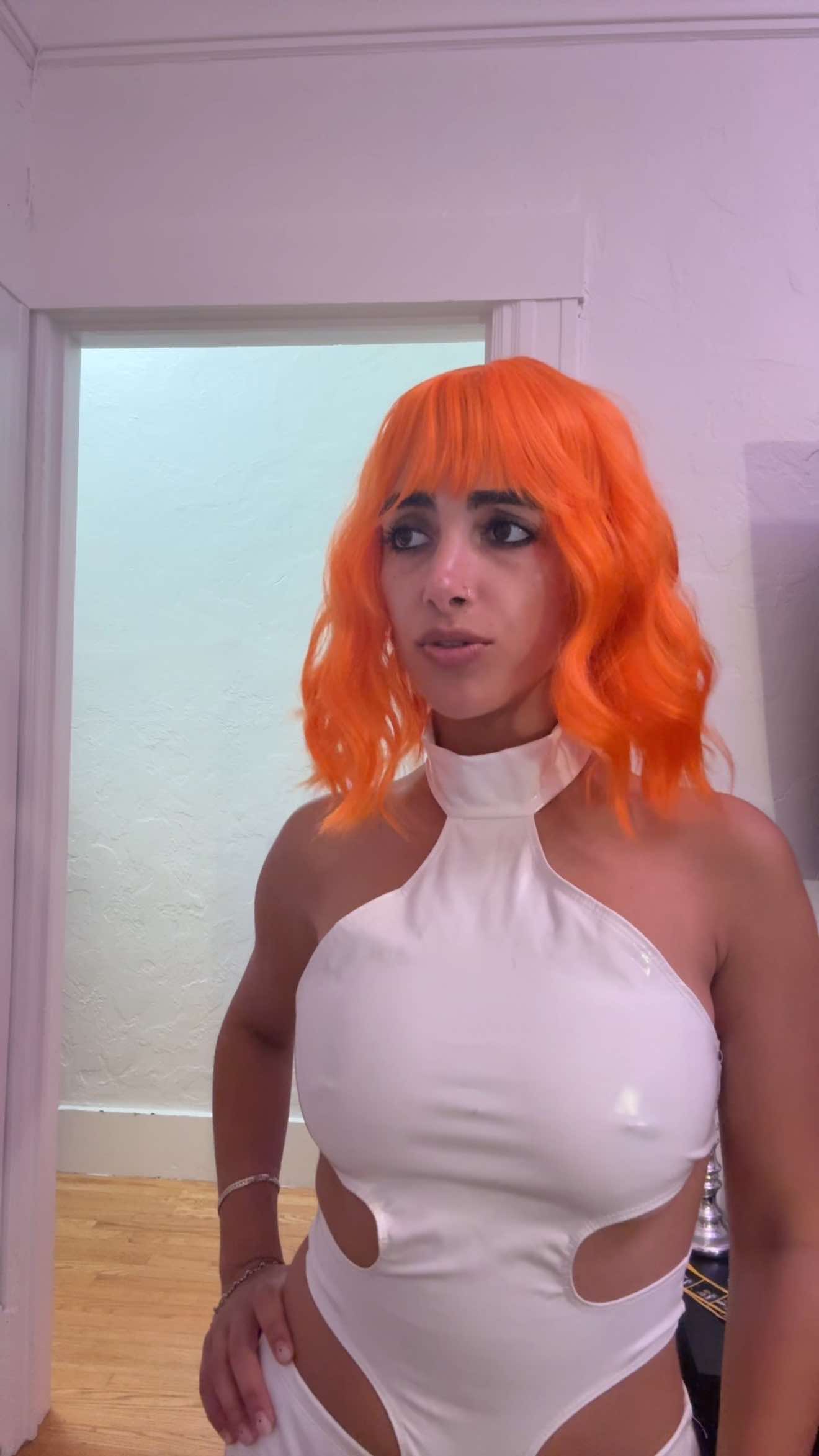 can you guess my costume ? #fyp #halloween #wigs #lotr #halloweencostume