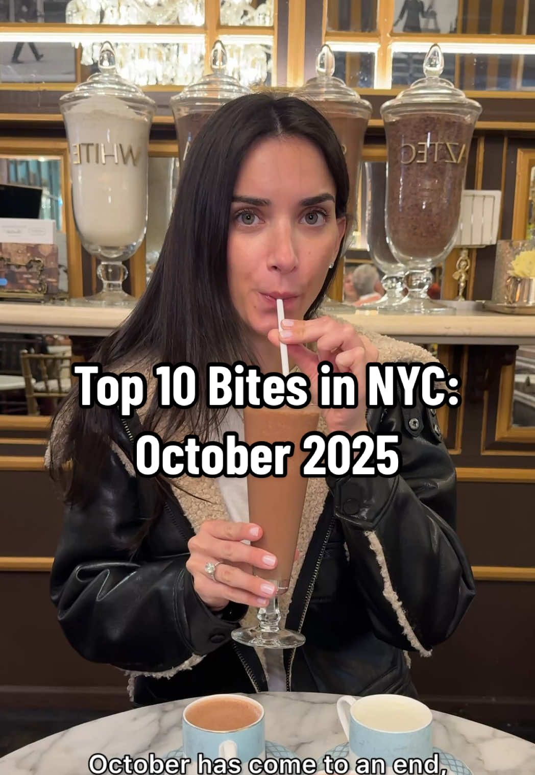 Top 10 dishes in NYC: October 2025!  Save this video and try some of these bites in November!  #nyc #newyorkcity #dessert #top10