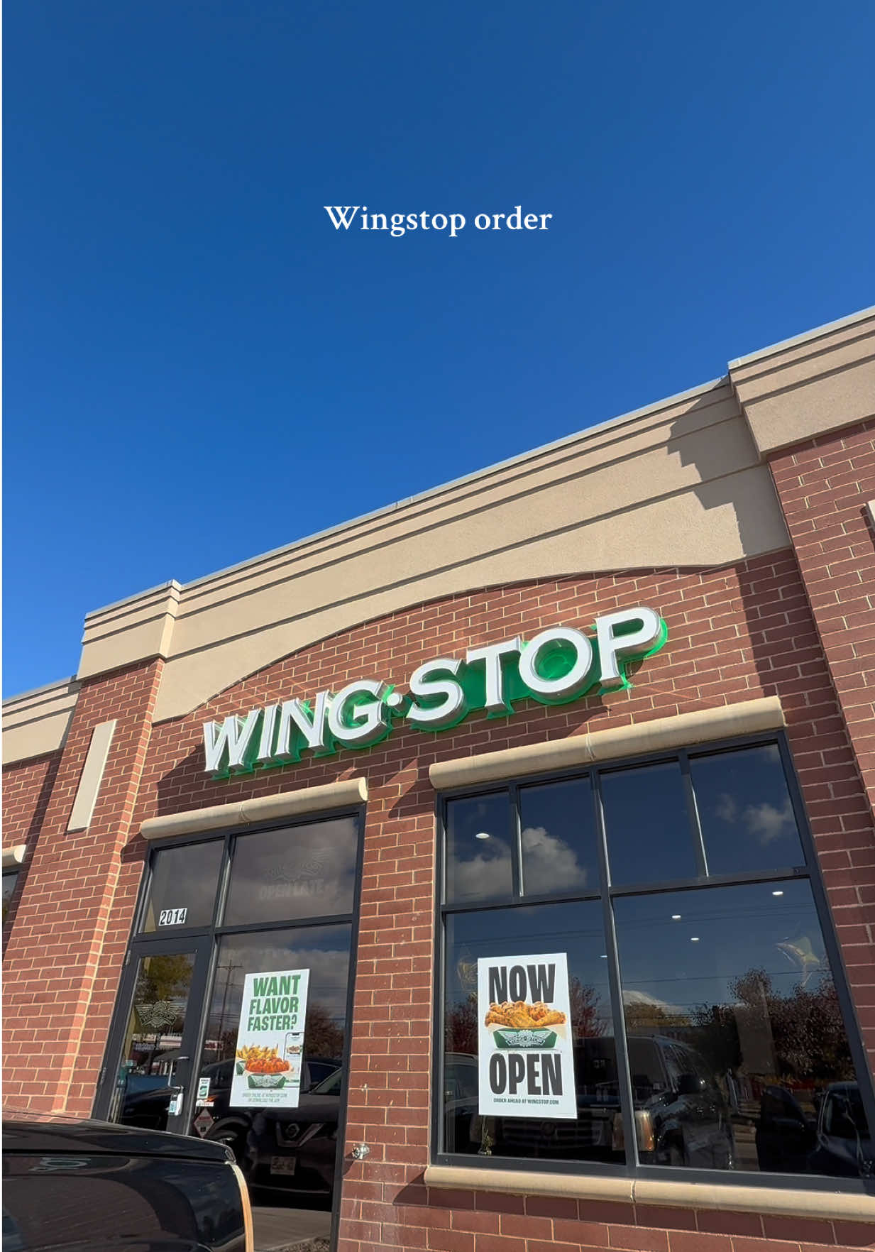 First time trying @Wingstop🍗 not bad #wingstop #order #wings #chickentenders #restaurant 