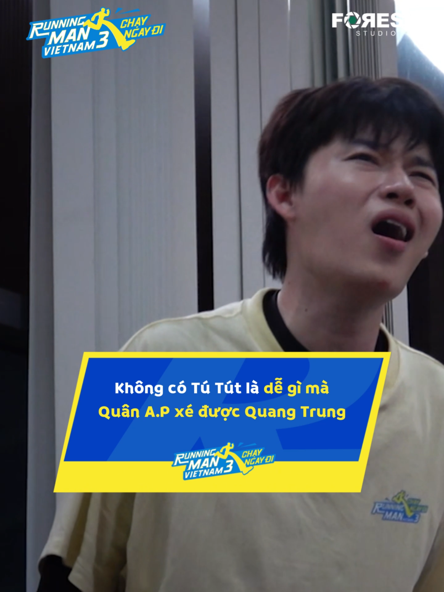 Dễ gì em xé được anh@quangtrungne hả anh @quanap_official  --- 📷 Tập 5 Running Man Vietnam mùa 3 - CHẠY NGAY ĐI phát sóng vào Thứ Bảy ngày 01/11/2025 lúc 19h30 trên kênh HTV7 và 19h45 trên hệ thống kênh FOREST STUDIO. Ⓒ Running Man Vietnam Season 3 - Bản quyền thuộc Forest Studio. #RunningManVietnam #RunningManVietnamSeason3 #chayngaydi #ForestStudio #TranThanh #NinhDuongLanNgoc #LienBinhPhat #quangtuan #anhtuatus #QuangTrung #quanap #LeNhan #DongNhi #DieuNhi #AnhVien #HauHoang #Cầm #chinsu #tuongotchinsu #vanmonngonbungvi #bunglenvantiecvui #NuocmamcacomNamNgu #NuocmamNamNgu #CoNamNguthemhanhphuc #DownyVietnam #THOMMMMM #DookkiVietnam