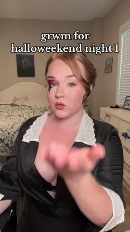 #halloween #grwm #fyp #ahs #makeup 