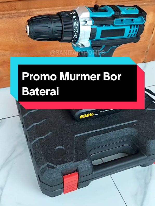 Rekomendasi Bor baterai 13mm, bor cordless, impact drill, flexible portable tanpa kabel, bor beton #bor #borlistrik #bortangan #borbaterai #borcordless 