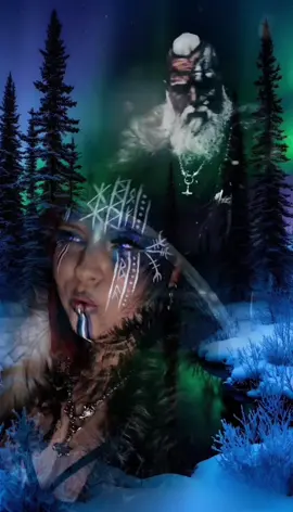 @Red Drengr The Red Wolf #Runa🖤⚔️ #asaogvana #vikingmakeup #Vikings 