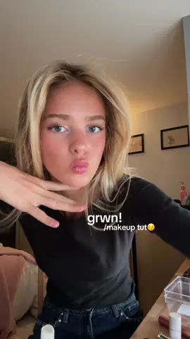 Hiii get ready w Nell😉#makeup #grwm #tutorial #fyp #blonde 