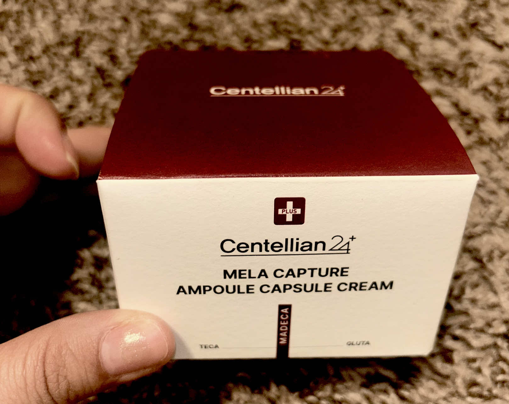 All in one solution for  dark spots, pigmentation, brightening, firmness, and hydration with mela capture ampoule capsule cream.❤️ @Centellian24 @hwahae_official @hwahae.US  #centellian24 #hwahae #pinkpearlcream #whitepearl#glowingskincare 