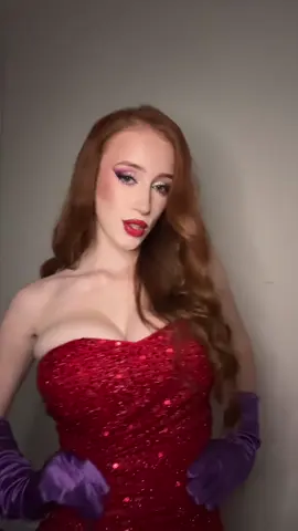 Jessica Rabbit helloooooo  #jessicarabbitmakeup #halloween #jessicarabbitedit 