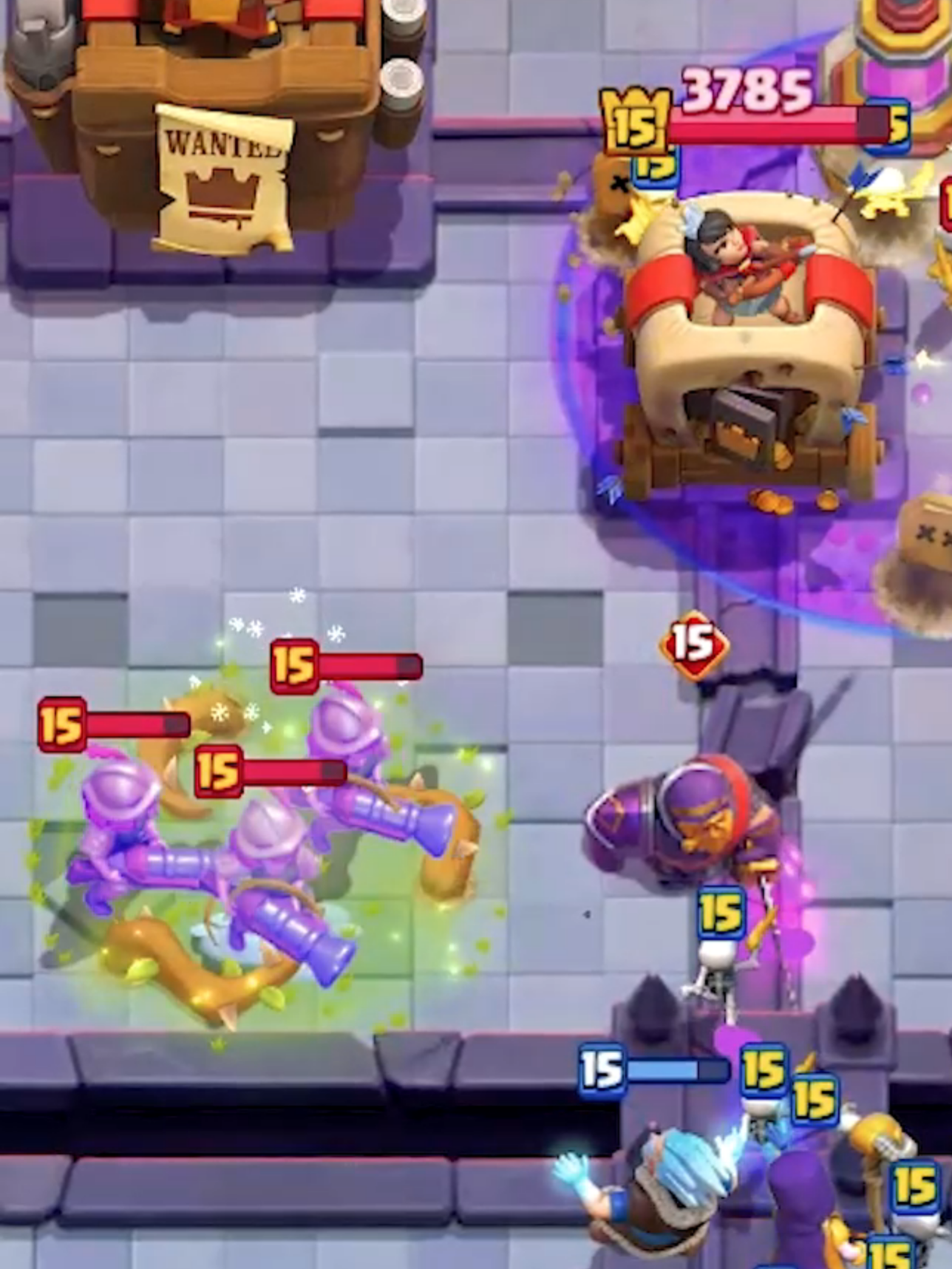 Essa jogada funciona desde 2018  Nem as 3 Mosqueteiras aguentam isso 😎 E você… já tá pronto pro meta de novembro? #ClashRoyale #3Mosqueteiras #Splashyard