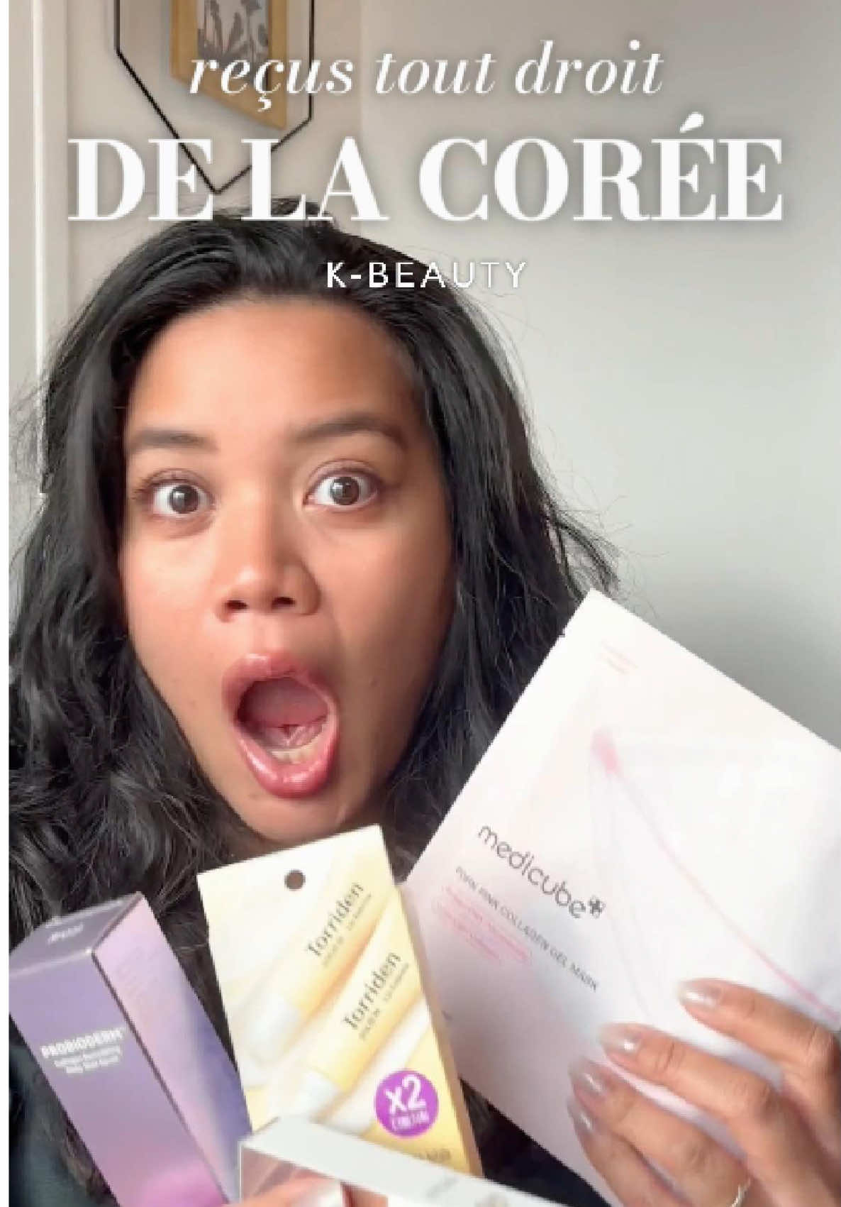 En folie pour la k-beauty!! Une amie m’a rapporté tout ça 🤩  Namy si tu passes par là gros big up à toi 🫰!!!  #kbeauty #koreanskincare #beauty #ugc #ugcbeauty 