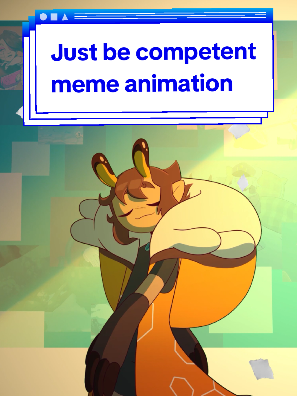 I have a youtube channel now btw, also this took so long to make omg! #fairy #animation #animationmeme #justbecompetentmeme #memestiktok 