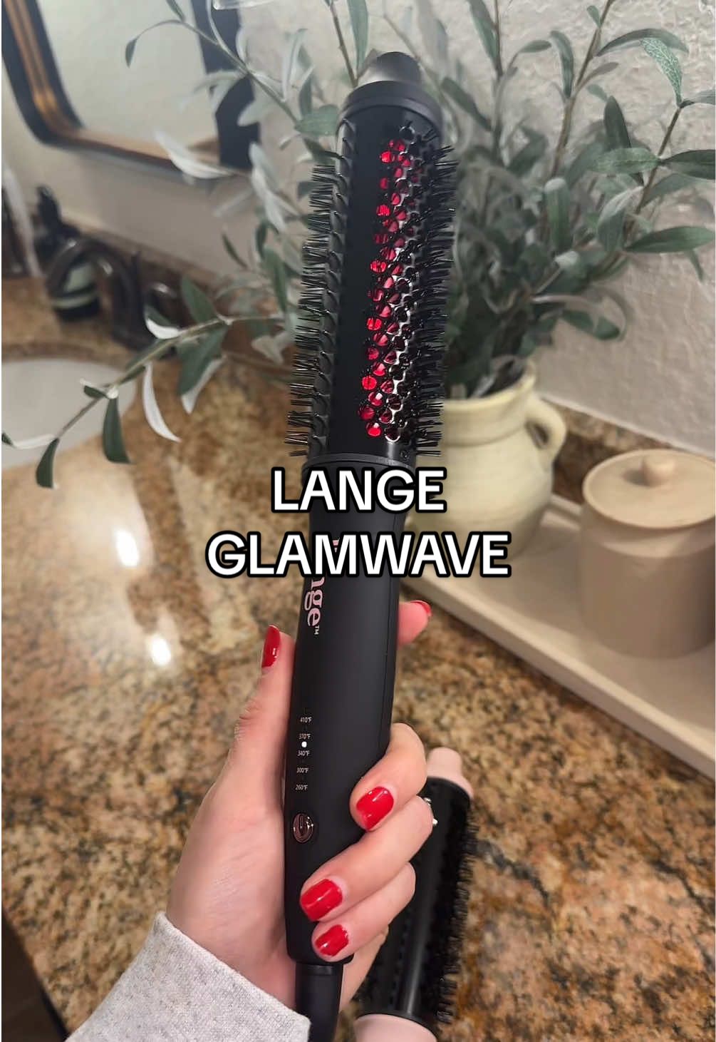 Lange Glamwave Thermal Brush #lange #tiktokshopccreatorpicks 