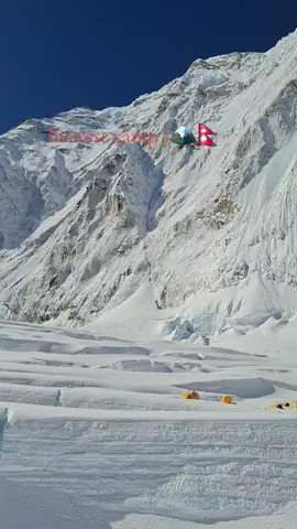 Everest camp 1 🏔️🇳🇵#RespectAll please,,,🙏🙏🔝