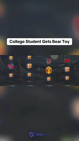 College Student Gets Bear Toy