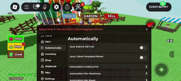 script grow a garden update#hackroblox #speedhub #growagarden #growagardenupdate #scriptgrowagarden 