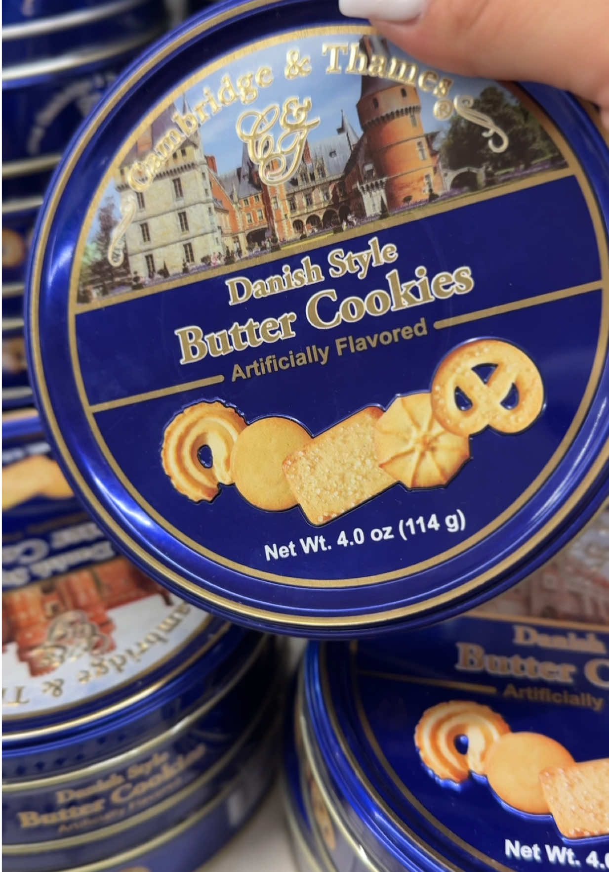 Las mejores galletas de mantequilla Danesas son originarias de Dinamarca 🇩🇰😋 #galletas #galletasdemantequilla #indiafood #india #fyp 