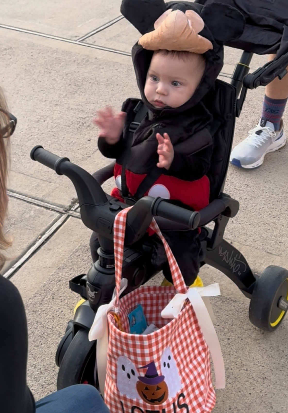 My entire heart 😭😭 #firsthalloween #mickeymouse #babyboy 