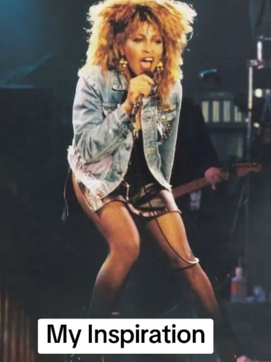 How did I do?  #fyp #halloween #tinaturner #