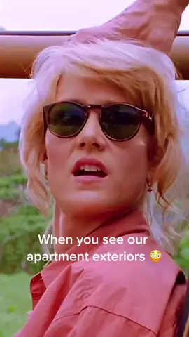 Did we mention private entries and real back doors in every home?   Our exteriors are so pretty people think we’re condos for sale.  Imagine what the inside of our homes look like here at Highland Knolls Apartments 🤔##fyp##howellmi##apartmentexterior##jurrasicpark