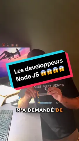 Les développeurs Node.js, ces créatures nocturnes qui dorment jamais, vivent entourés de dépendances et pensent qu’un npm start c’est un rite sacré.  Entre les callbacks qui reviennent jamais et les serveurs dans le garage, on plonge dans le chaos asynchrone.  ⚙️ Pour la prochaine cible… mettez-la-moi en commentaire. #techtok #DevLife #HumourDev #Tech 