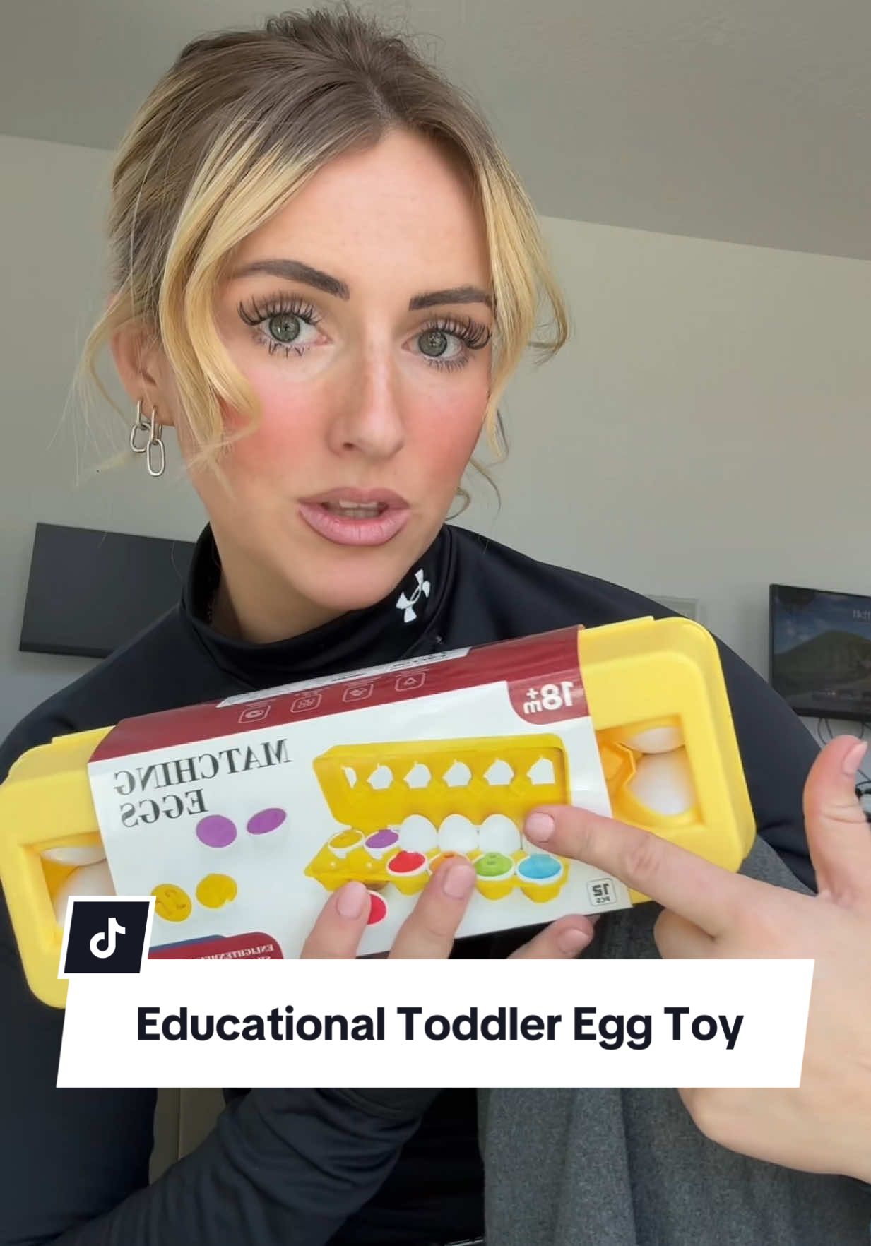 Egg Sensory Toy (Learning Number Set) #toddlertoys #educationaltoy #spotlightfinds #tiktokshopblackfriday #tiktokshopcybermonday 