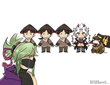 What Shinobu has to deal with on a daily basis - USHI WAS NOT HARMED! ONLY THE REST OF THEM 😁 #fyp #foryoupage #genshin #aratakigang #aratakiitto 