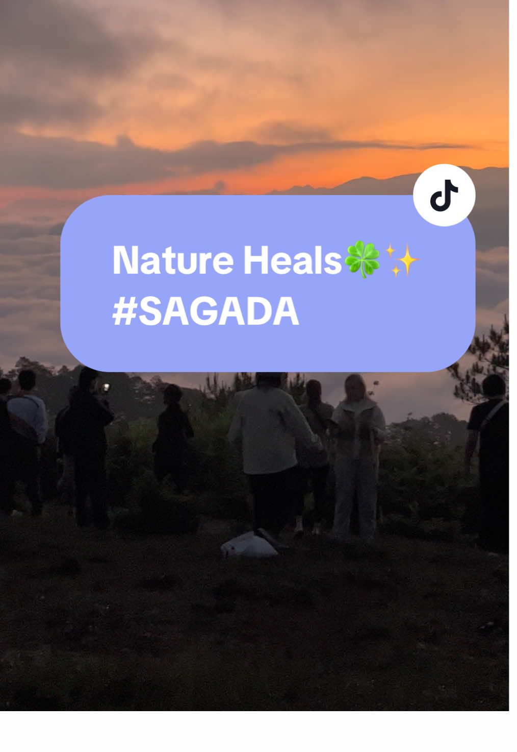 The kind of sunrise that makes you forget the world and remember your soul. #fyp #sagada #sunrise 