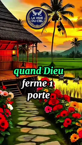 Quand Dieu ferme une porte, ce n’est jamais pour te punir,#viralvideos #motivation #conseil 