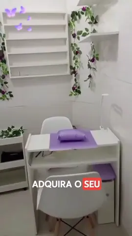 Dê uma olhada em Kit Para Manicure Com Mesa + Prateleira de Esmaltes + Carrinho Auxiliar com 3 Bandejas e Rodinhas MDF por R$189,00. Compre na Shopee agora! https://s.shopee.com.br/50QuI9lAbN