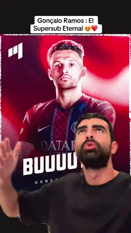 Gonçalo Ramos : El Supersub Eternal 😍❤️ #ramos #psg #parissaintgermain #goncaloramos #paris 