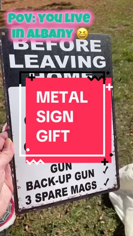 😅😅😅😅 #mancave #metalsign #giftforhim #tiktokshopblackfriday #tiktokshopcreatorpicks 