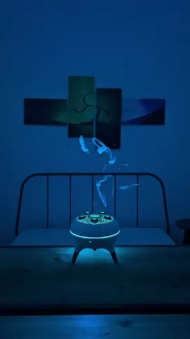 Aesthetic Vibes💨#humidifier #umidificatore #vapore #led 