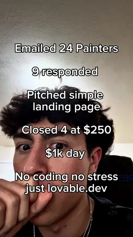 Lovable is the method😭💸 #fypシ゚viral #fyppppppppppppppppppppppp #landingpages #website #online 