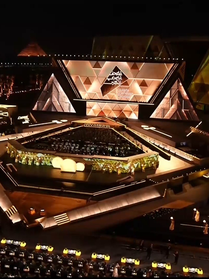 من كل بقاع الأرض .. مصر تبهر العالم في حفل افتتاح #المتحف_المصري_الكبير .. إبهار بصوت الفنانة شيرين أحمد طارق #قناة_الحياة