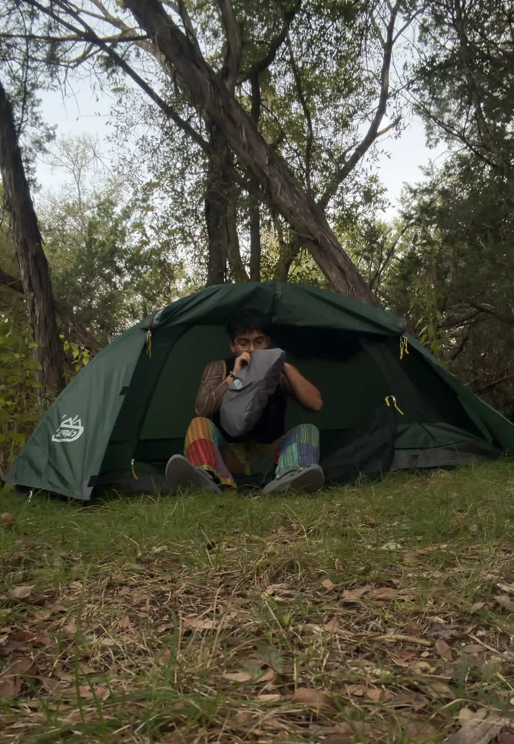 Come camping with me .. #camping #creatorsearchinsights #viral #fyp 