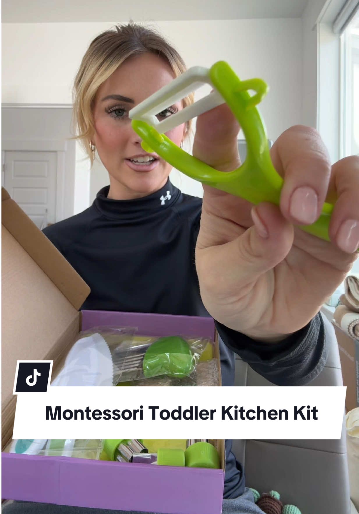 Montessori Kids Kitchen Cutting Board Set! #montessori #montessoritoddler #spotlightfinds #tiktokshopblackfriday #tiktokshopcybermonday 