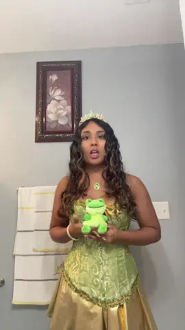 Yuck!#frog #princessandthefrog #fypシ #tiana #princess 