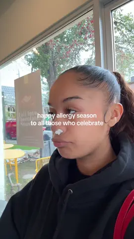 it just gets to a point where i don’t really care anymore 😭 gotta do what i gotta do 🤧🤧🤧 #allergyseason #firstofthemonth #november #wakeup #1stofthemonth 