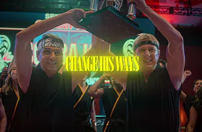 From sworn enemies to best friends 🤝 || ib: @ellie౨ৎ || #fyp #johnnylawrence #daniellarusso #cobrakai #cobrakaiedit 