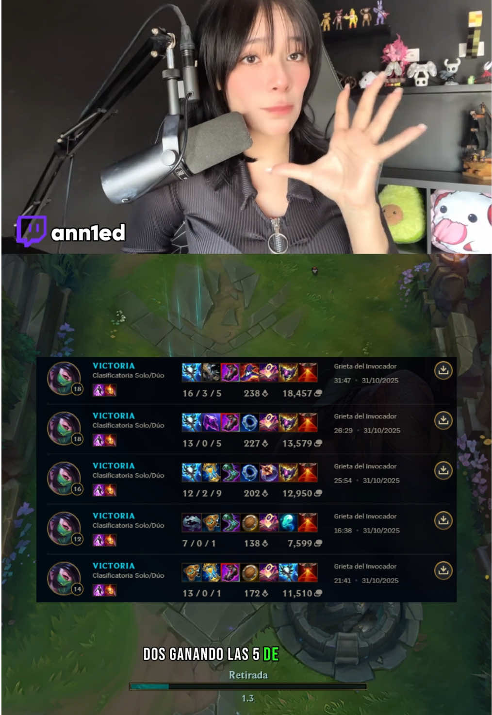 Probando las rankeds en NA #leagueoflegends #annie #akali #GamerGirl 