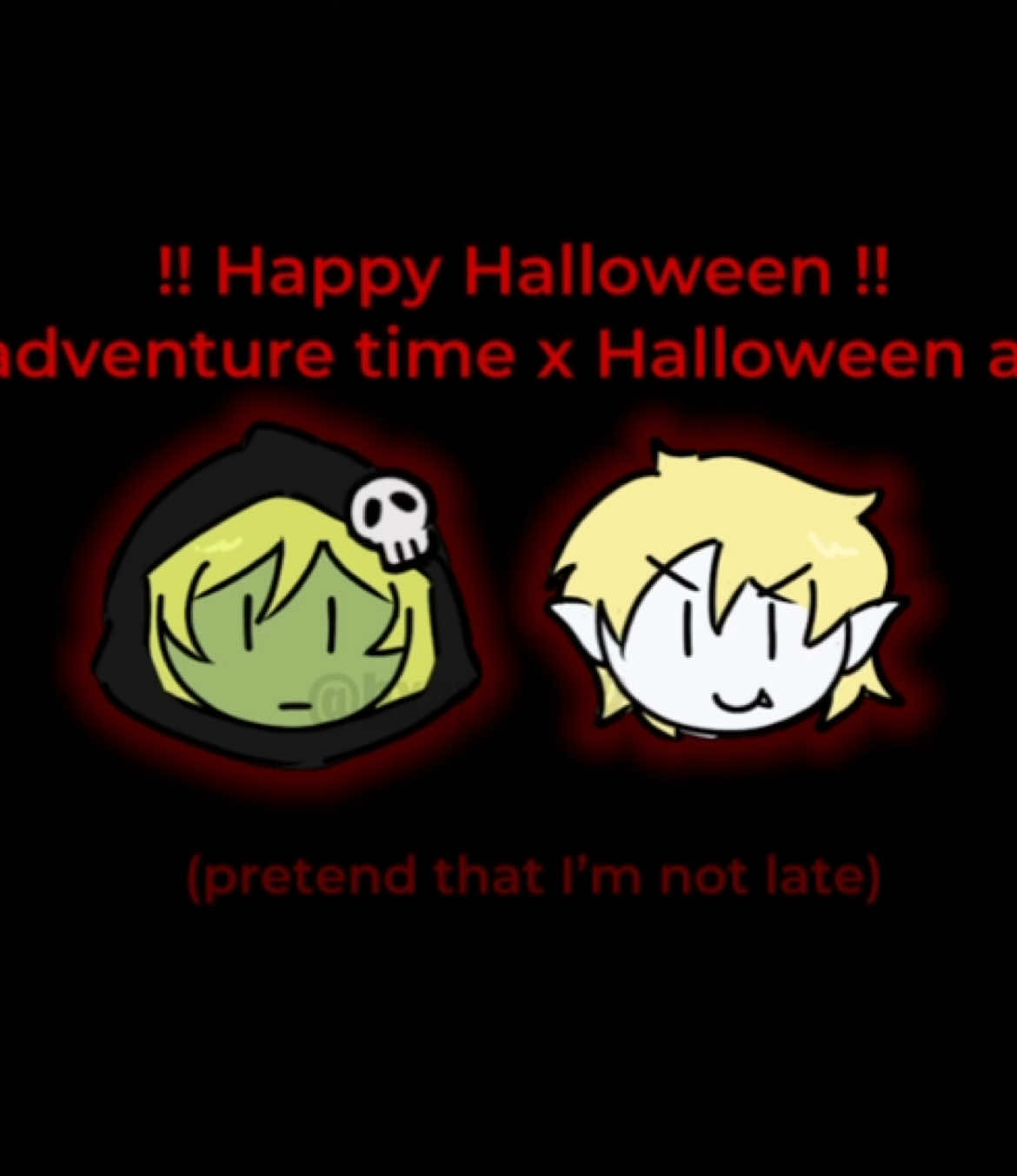 [#FINN & #FERN] | Happy Halloween!!!! 🎃👻|| always late again ;c #adventuretime #finnthehuman #finnmertens #fernthehuman #fernmertens #finnandfern #adventuretimefan #halloweenau #fyp #fyppppppppppppppppppppppp #hxaru_4u2 