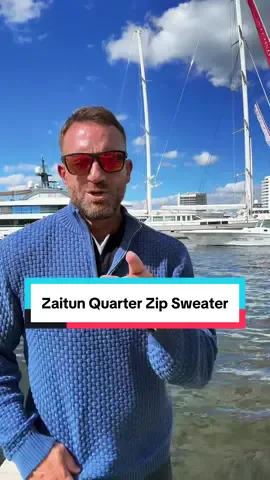 You don’t need a yacht when your quarter zip says you own one. The Zaitun Quarter Zip Sweater brings effortless class to any setting.. soft, breathable, and tailored with that clean, elevated look that turns heads from the marina to the boardroom. Perfect for layering or solo wear, it’s the definition of casual luxury made for men who move with confidence. #mensfashion #quarterzip #sweaterweather #luxurylook #tiktokshopblackfriday 