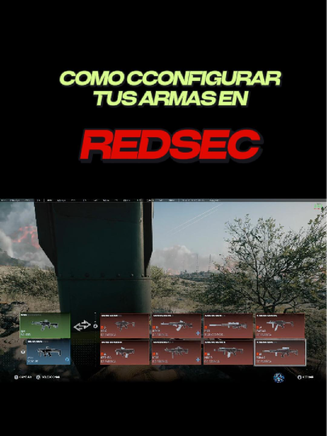 COMO CONFIGURAR TUS ARMAS EN #REDSEC#BT6TIPS #BATTLEFIELD6 ##BT6