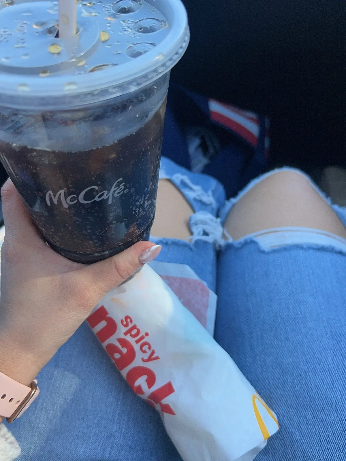 halloweekend night 1 was too scary  #halloween #mcdonalds #snackwrap #dietcoke 