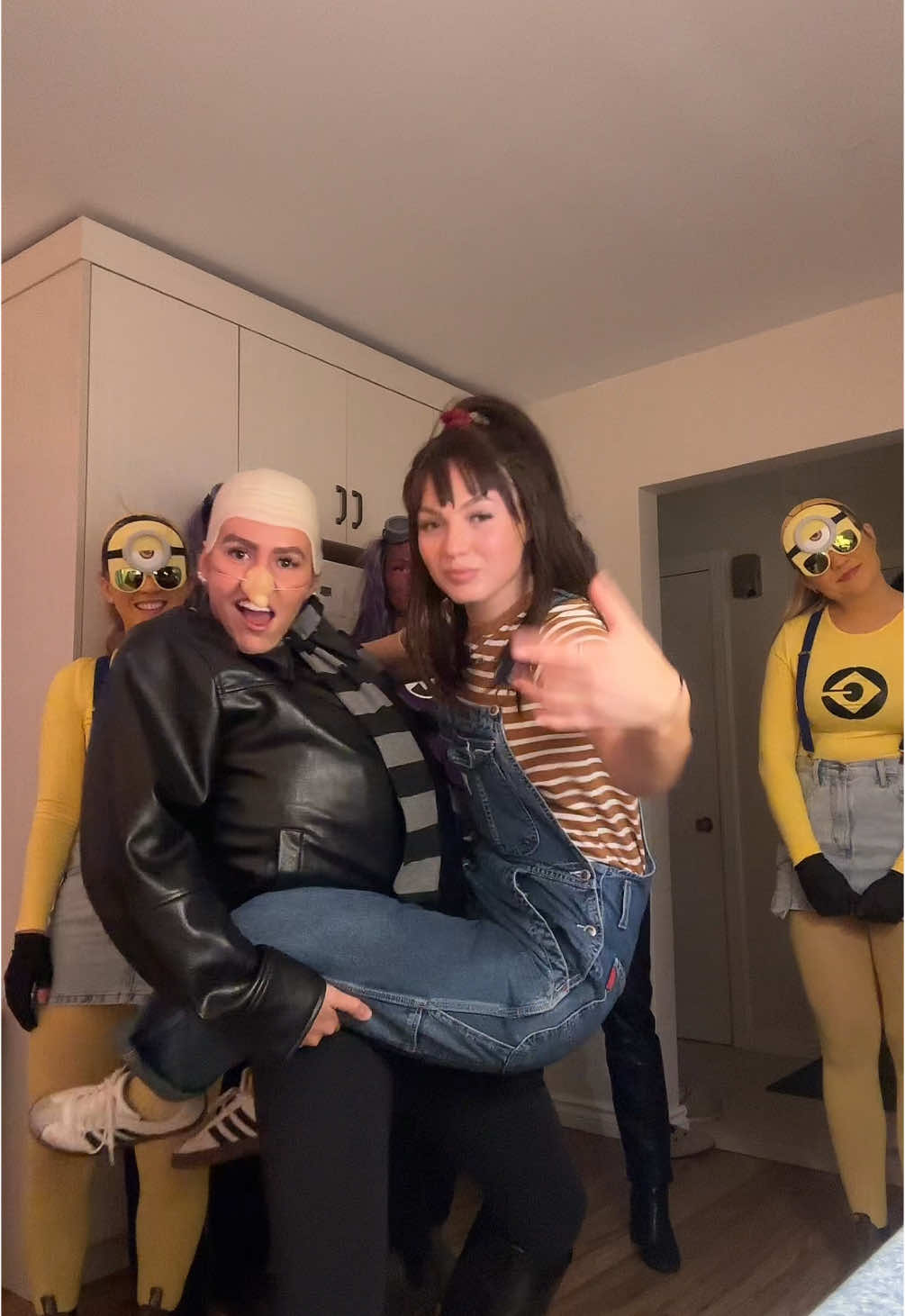 nursing girls take on halloween… #dispicableme 